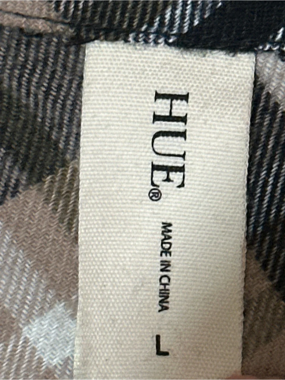 HUE Black & Pink Plaid Button-Down Shirt - Picture 5 of 7